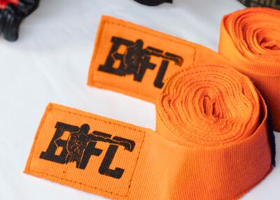 BFC ORANGE HANDWRAPS