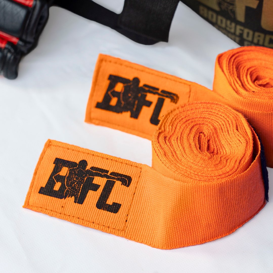 BFC ORANGE HANDWRAPS